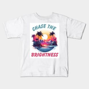 Chase the Brightness Kids T-Shirt